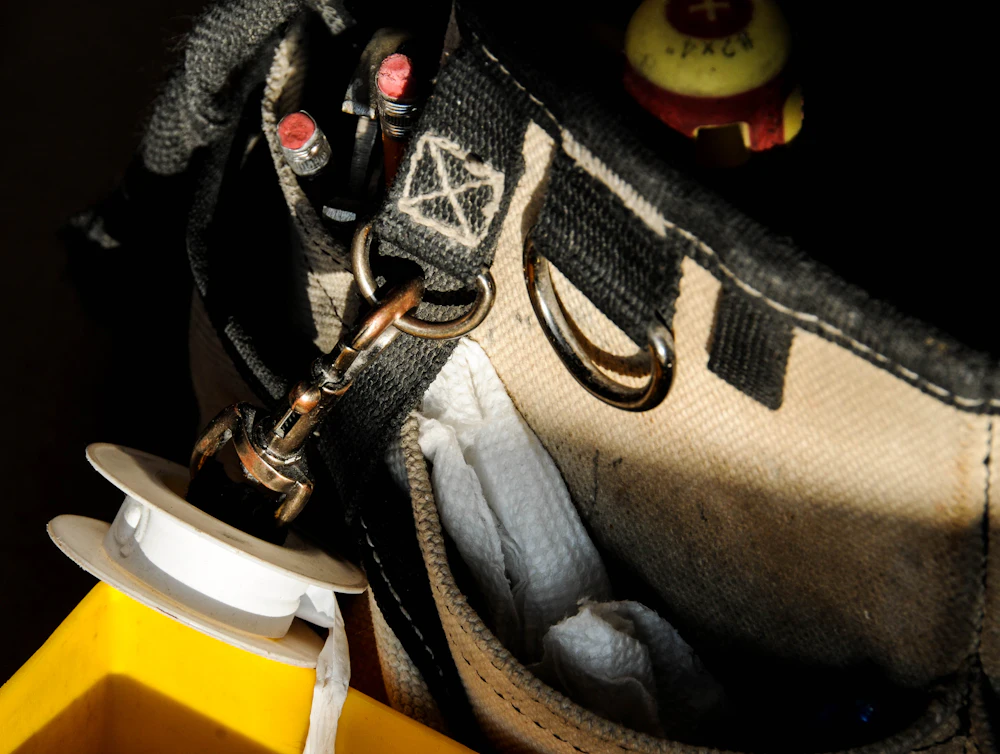 Plumber’s tool bag